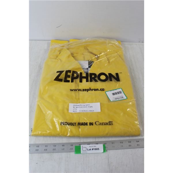 Zephron Jacket With Reflective Tape Size XXL