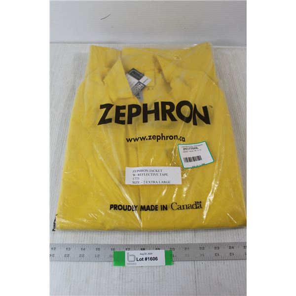 Zephron Jacket With Reflective Tape Size XXL