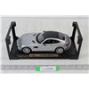 Image 1 : Maisto 1/18 Mercedes-Amg Gt Silver Mercedes Model Car Die Cast