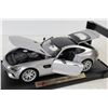 Image 7 : Maisto 1/18 Mercedes-Amg Gt Silver Mercedes Model Car Die Cast
