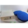 Image 1 : (10) Dustbane 15'' Blue Floor Burnishing Pads