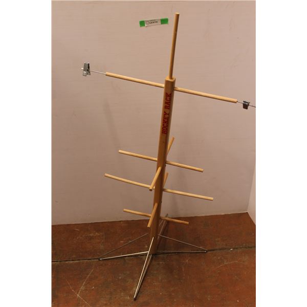 *Wooden Hockey Rack