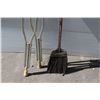 Image 2 : **(2) Adjustable Crutches and Broom