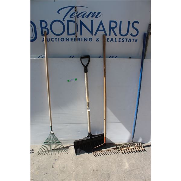 **(3) Rakes and Shovel