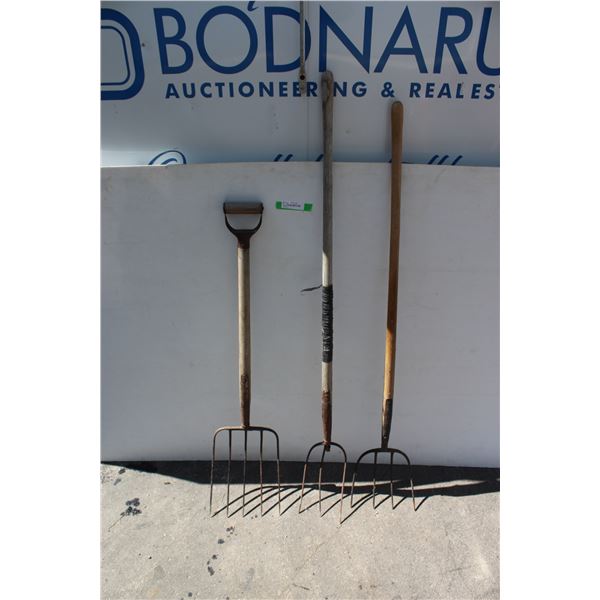 ** (3) Potato or Hay Forks