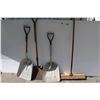 Image 1 : ** (3) Shovels and Brush