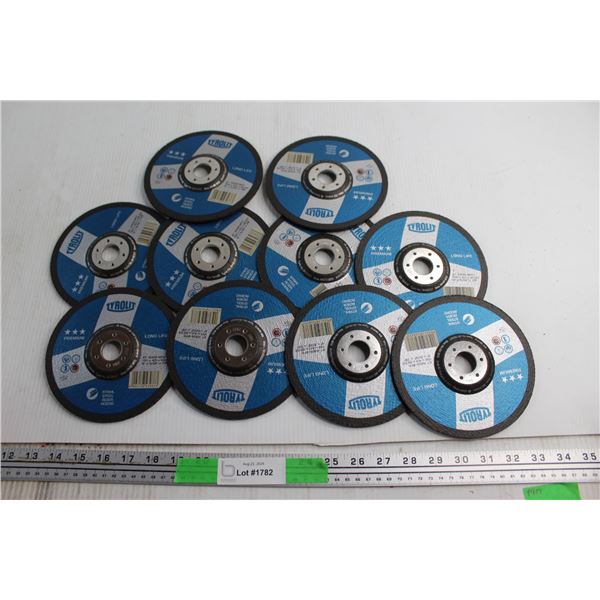 (10) Tyrolit Grinder Disks - Shape 25, Size 6''