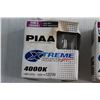 Image 2 : (4) PIAA Xtreme White Car Light Bulbs