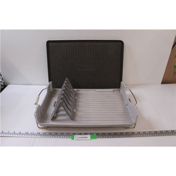 The Rock Cooking Grill & Dish Drying Tray