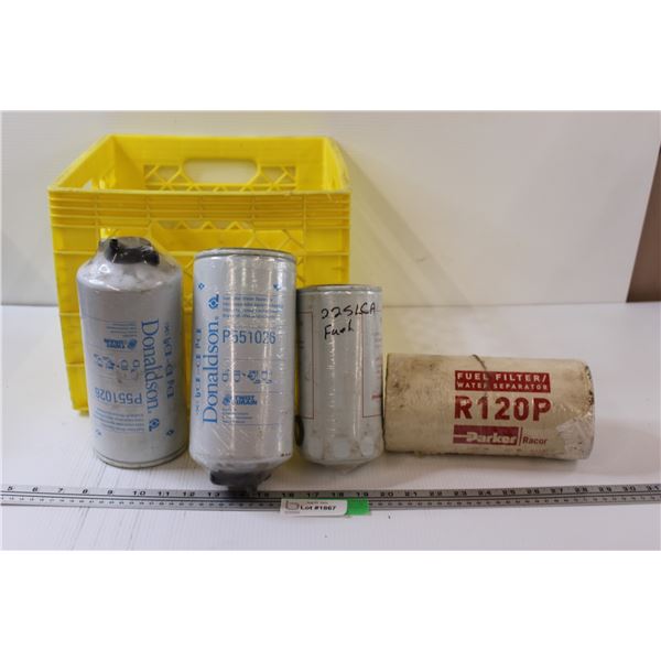 *(4) Fuel Filters ( P551026, 225LCA, R120P) 