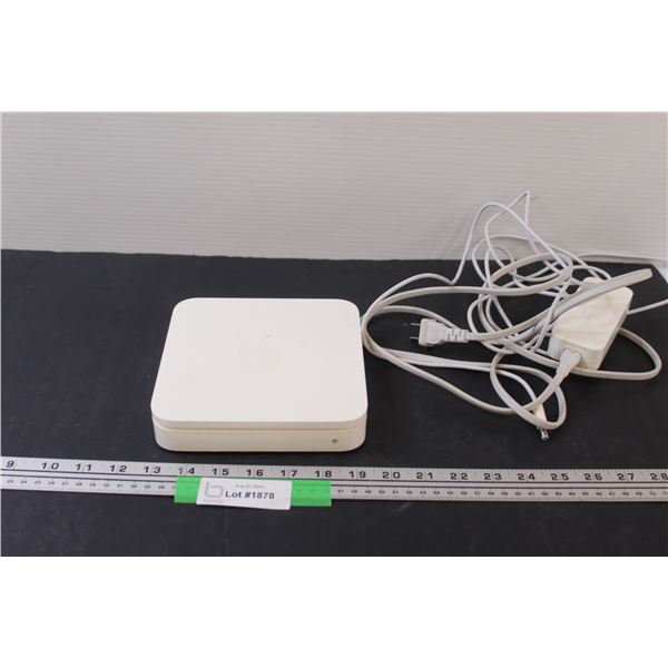 Apple Air Port Extreme Home Wireless Router - Powers On, Has Cord