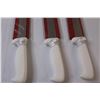 Image 4 : (3) Mundial 10" Blade Bread Knives - Appear NIB