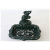 Image 3 : Green Enamel Cast Iron Mouse Soap Dish