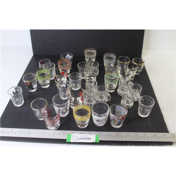Assortment of Shot Glasses