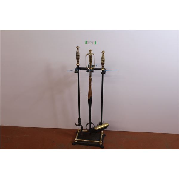 *Brass & Cast Iron Fireplace Tools