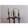 Image 3 : *Brass & Cast Iron Fireplace Tools