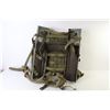 Image 2 : Lot of 3 Canadian Army Radio Backpacks (radio can be mounted on aluminum rails)