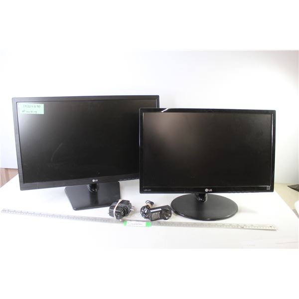 (2) LG Monitors (working)