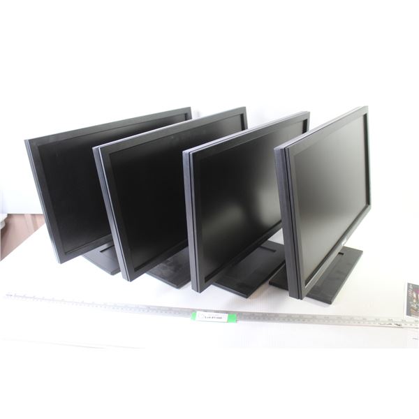 (4) Dell 20" LCD Monitors (working)
