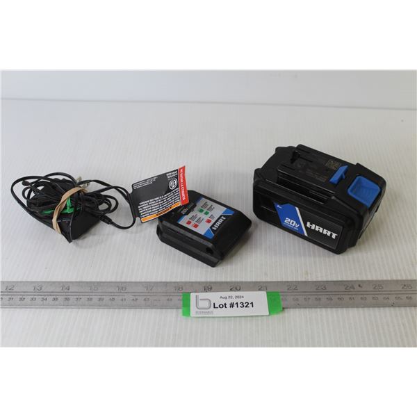 Hart 20V Battery w/Charger