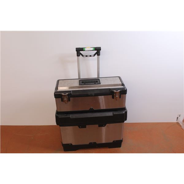 *Tool Box on Wheels w/Handle (24"w x 124"d x 24.5"h)