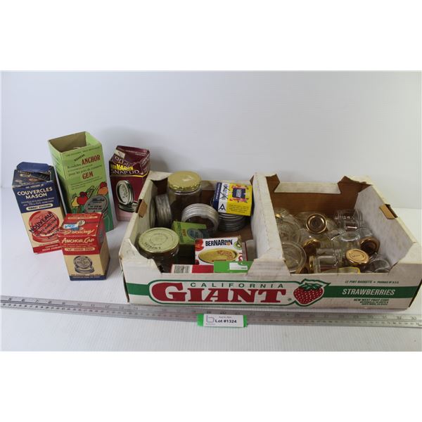 Assorted Canning Flex Lids - Canning Rings & Glass Lids - Sm Jars