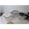 Image 3 : Electric Kettle - Coffee Pots - (2) Christmas Tins - Misc. Items