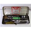 Image 3 : (40) Piece Ratchet Set and Container of Assorted Tools