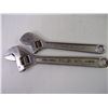 Image 3 : (4) Crescent Wrenches and (1) Pipe Wrench