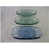 Image 3 : Footed Cake Plate (3) Candy Dishes, Trinket Dish and (4) Coasters