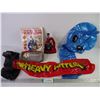 Image 1 : Toy Microscope, and Book, First Aid Kit and (2) Inflatables