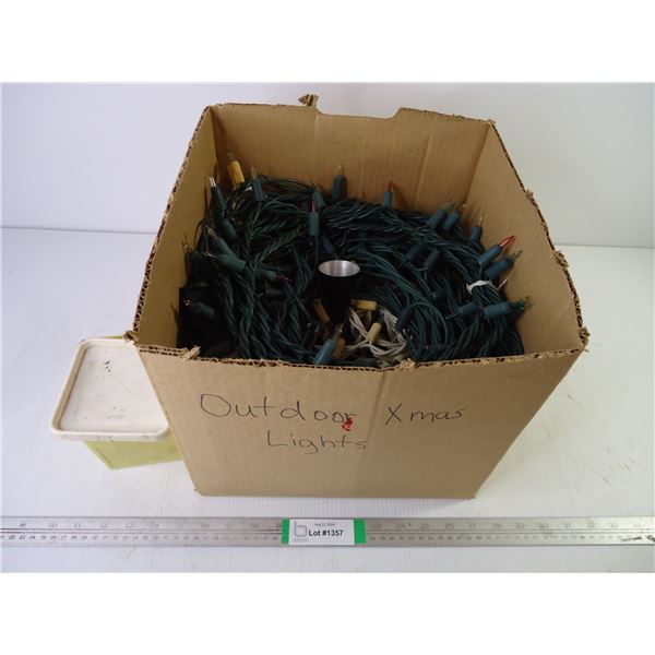 (2) Boxes of Outdoor Christmas Lights