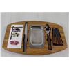Image 2 : Vintage Cheese or Charcuterie Board Set, Serving Tray