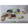 Image 1 : Pair Of Women's Large 9-10 Sandals, Zircon Stud Finder, Scotch Fasteners, (2) Priva Extra Absorbency