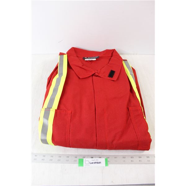 Apparel Solutions Internation Safety Hi Vis Coveralls Size 70R