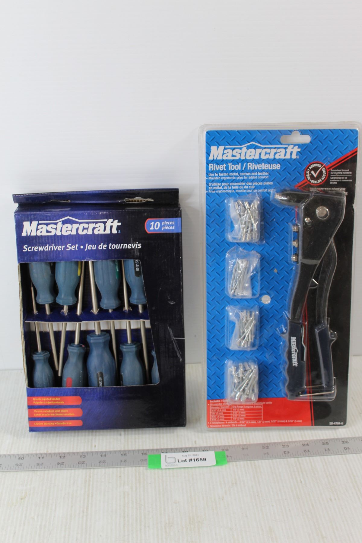 Mastercraft Rivet Tool, Mastercraft 10 Piece Screwdriver Set - Bodnarus ...