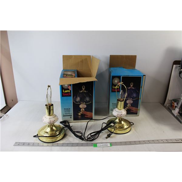 (2) Lumi Touch Touch Control Lighting Lamp - Both Tested Works