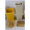 Image 5 : (2) Containers, Assorted Cookie Cutters, Rolling Pin, Starfrit Multi-Grater, Standing Grater, Assort