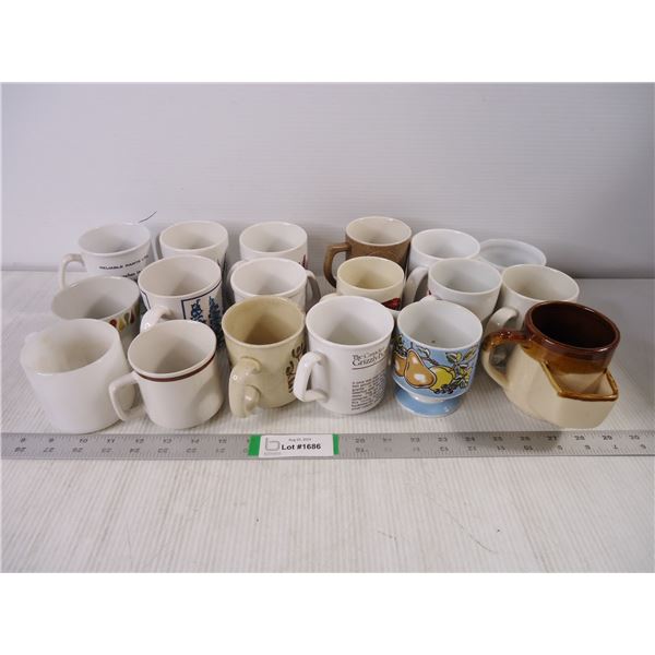 (18) Coffee Mugs