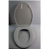 Image 4 : Layne Slow Close Elongated White Toilet Seat