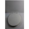 Image 5 : Layne Slow Close Elongated White Toilet Seat