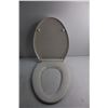 Image 5 : Layne Slow Close Elongated White Toilet Seat