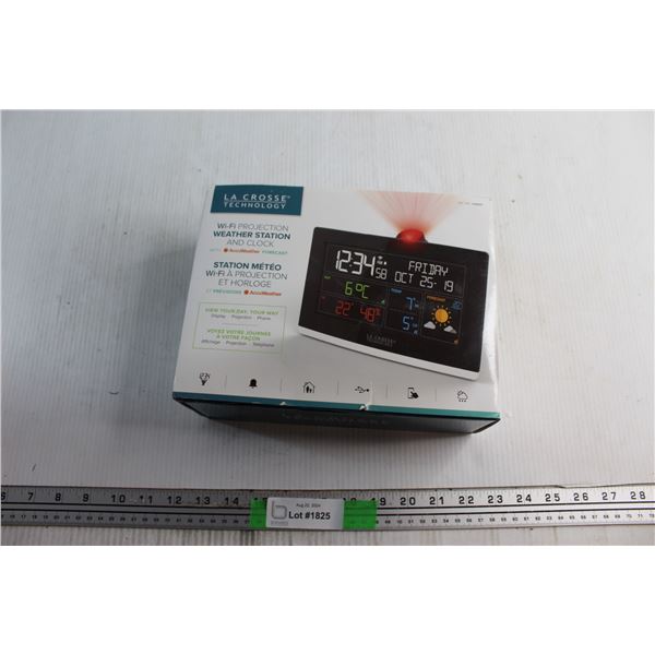 La Crosse Technology Wi - Fi Projection Weather Station and Clock - Untested