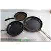 Image 1 : (3) Assorted Frying Pans