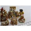 Image 2 : (2) Bells and (7) Assorted Ceramic Bear Decorations