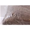 Image 2 : Brown Faux Fur Rug - 24" x 36" - NIB