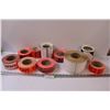 Image 1 : (10) Packing Tape Warning Labels & Regular Shipping Label Rolls