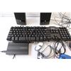 Image 5 : HP Computer Speakers, (3) Mouses, Dell Keyboard, NexStar TX Hard Drive - Untested