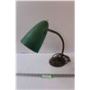 Image 1 : MCM Fiberglass Desk Lamp - Works, Button Broken (Stuck on)