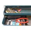 Image 4 : Union Metal Fishing Tackle Box w/Contents